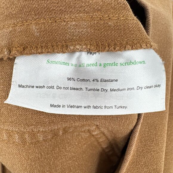 MM LAFLEUR The Hockley Ochre Flat Front Skinny Jeans Pants Size 2 - Picture 10 of 10